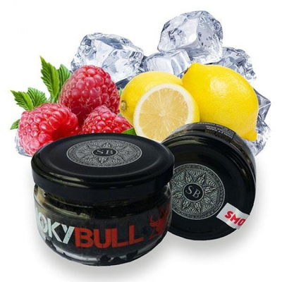 Табак для кальяна Smoky Bull Medium 100g (Raspberry Lemon Ice)
