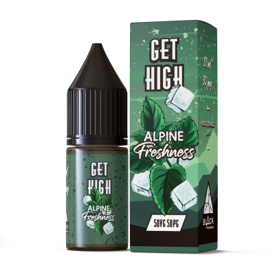 Рідина Get High 10мл (Alpine Freshness) на сольовому нікотині