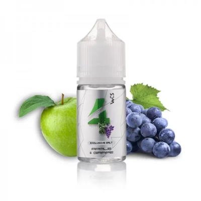 Жидкость WES Silver Salt 30мл (Apple Grape)