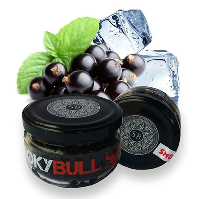 Табак для кальяна Smoky Bull Medium 100g (Ice Black Currant)