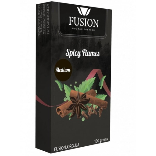 Табак для кальяну Fusion Medium 100g (Spicy Flames)