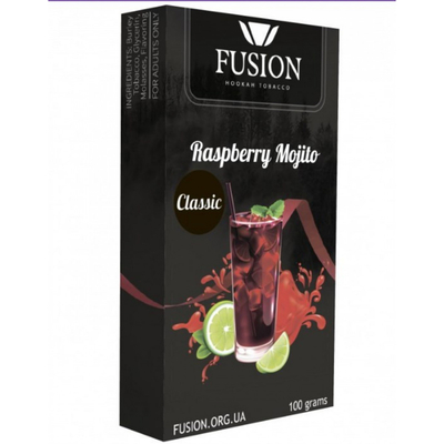 Табак для кальяна Fusion Classic 100g (Raspberry Mojito)