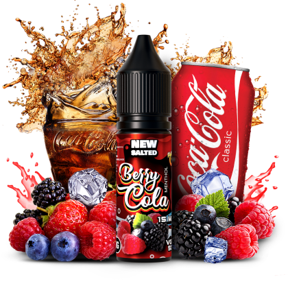 Flamingo Salt 15мл - Berry Cola Menthol