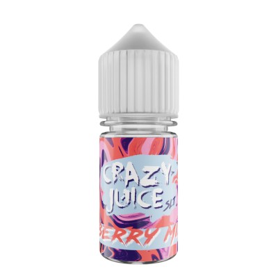 Рідина Crazy Juice 30мл - Berry Mix на сольовому нікотині
