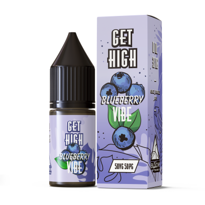 Рідина Get High 10мл - Blueberry Vibe на сольовому нікотині