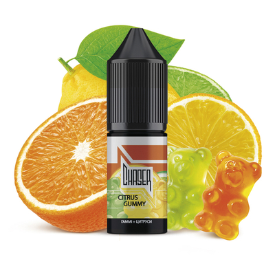Жидкость Chaser Black Salt 15мл - Citrus Gummy на солевом никотине