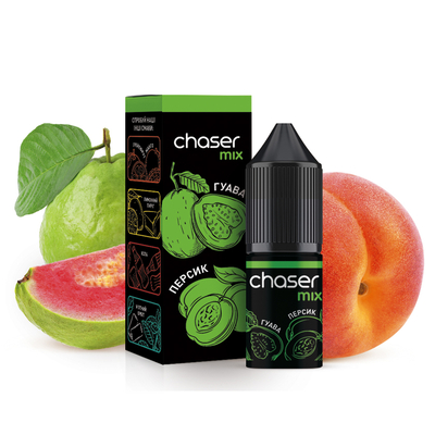 Рідина Chaser Mix Salt 10мл - Guava Peach на сольовому нікотині