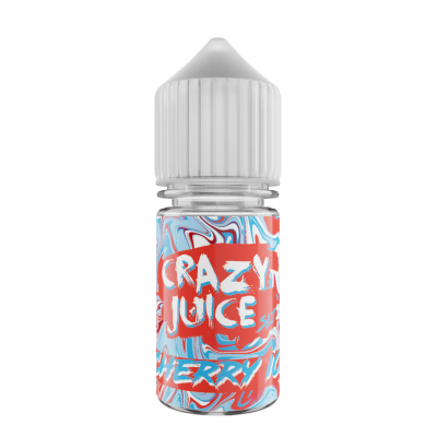 Рідина Crazy Juice 30мл - Cherry Ice на сольовому нікотині