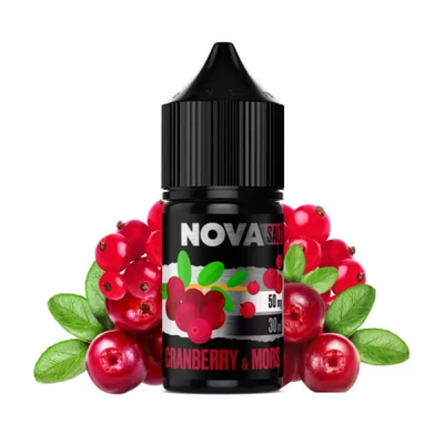 Рідина Nova Salt 30мл (Cranberry & Mors) на сольовому нікотині