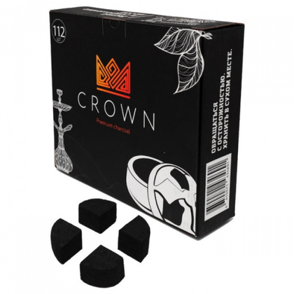 Уголь для кальяна Kalaud Crown 112шт