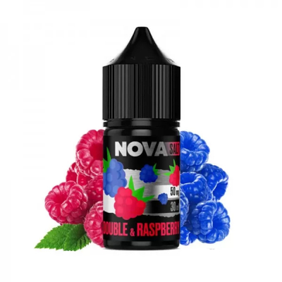 Жидкость Nova Salt 30мл (Double & Raspberry) на солевом никотине