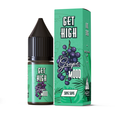 Рідина Get High 10ml - Grape Mood на сольовому нікотині
