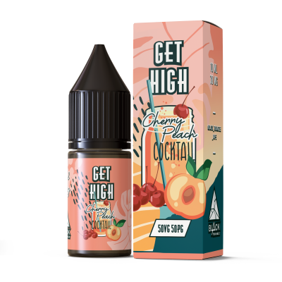 Рідина Get High 10мл (Cherry Peach Cocktail) на сольовому нікотині