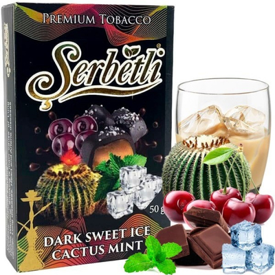 Табак для кальяну Serbetli 50g (Dark Sweet Ice Cactus Mint)