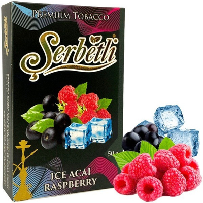 Табак для кальяна Serbetli 50g (Ice Raspberry Acai)
