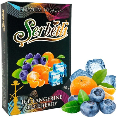 Табак для кальяну Serbetli 50g (Ice Tangerine Blueberry)