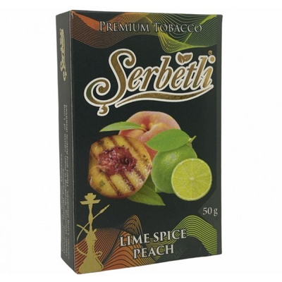 Табак для кальяну Serbetli 50g (Lime Spice Peach)