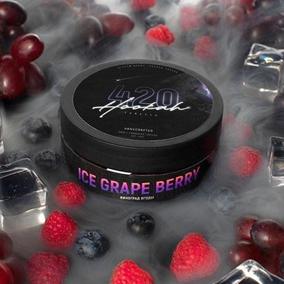 Табак для кальяна 420 25g (Ice Grape Berry) Виноград Ягоды Лед