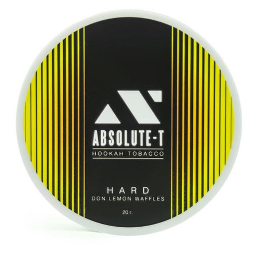 Табак для кальяну Absolute-T Hard 20g (Lemon Waffles) Лимон та ванільна вафля