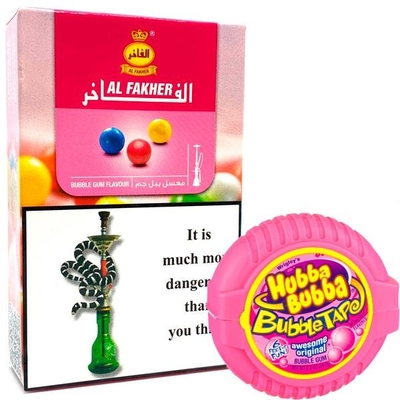 Табак для кальяна Al Fakher 50g (Bubble Gum) Сладкая жвачка