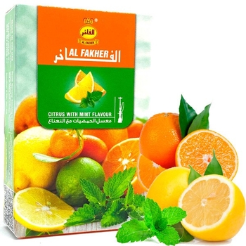 Al Fakher 50g (Citrus With Mint) Цитрус Мята