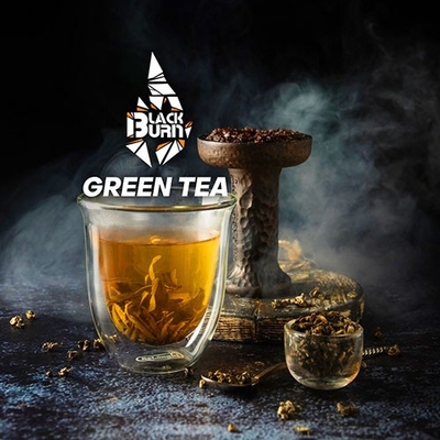 Табак для кальяну Black Burn 100g (Green Tea) Зеленый Чай)