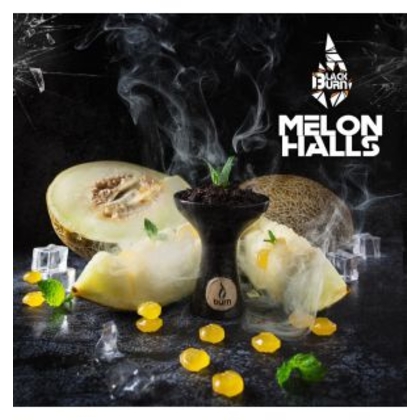 Black Burn 100g (Melon Halls) Дынный Холлс