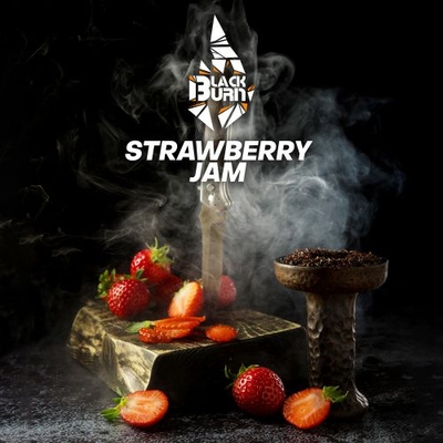 Табак для кальяну Black Burn 100g (Strawberry Jam) Клубничный Джем