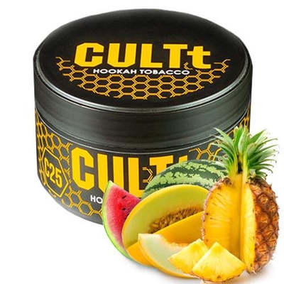 Табак для кальяна Cult 100g (Pineapple Watermelon Melon)