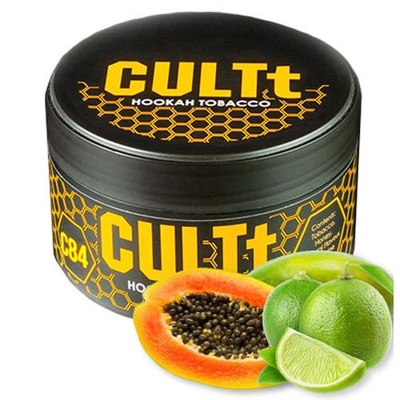Табак для кальяна Cult 100g (Papaya Lime)
