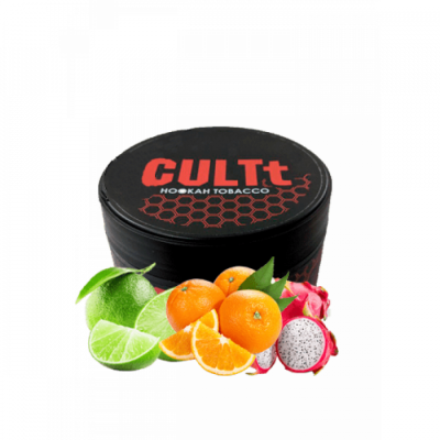 Табак для кальяна Cult 100g (Pitaya Lime Orange)