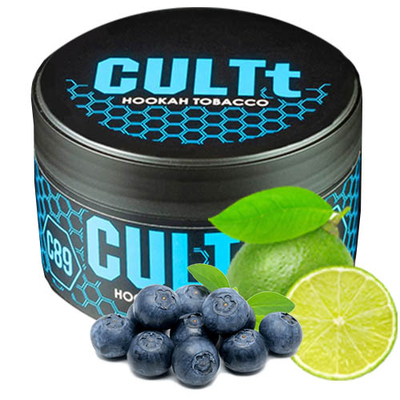 Табак для кальяну Cult 100g (Lime Blueberry Ice)