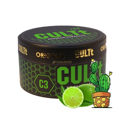 Табак для кальяну Cult 100g (Cactus Lime)