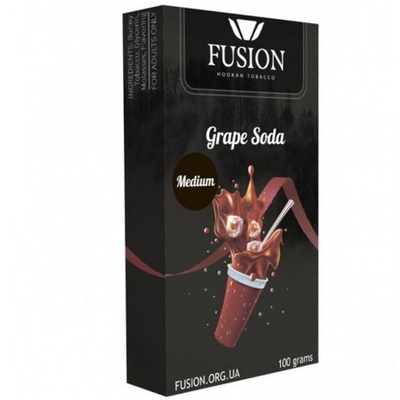 Табак для кальяна Fusion Medium 100g (Grape Soda)