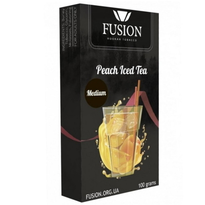 Табак для кальяну Fusion Medium 100g (Peach Iced Tea)