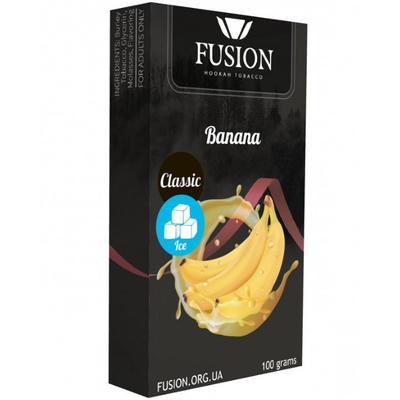 Табак для кальяну Fusion 100g (Banana Ice)