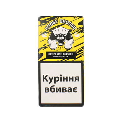 Табак для кальяна Honey Badger 40g (Grape and Berries)