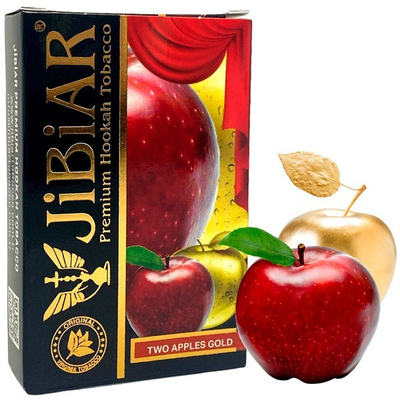 Табак для кальяна JiBiAR 50g (Two Apple Gold) Два Золотых Яблока