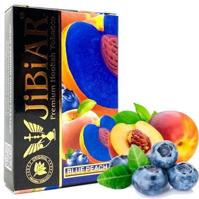 Табак для кальяну JiBiAR 50g (Blue peach) Голубой персик