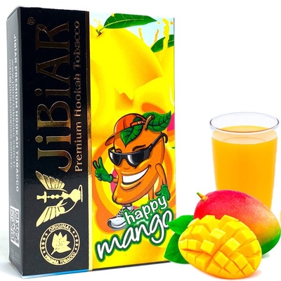 Табак для кальяну JiBiAR 50g (Happy Mango) Хеппи Манго