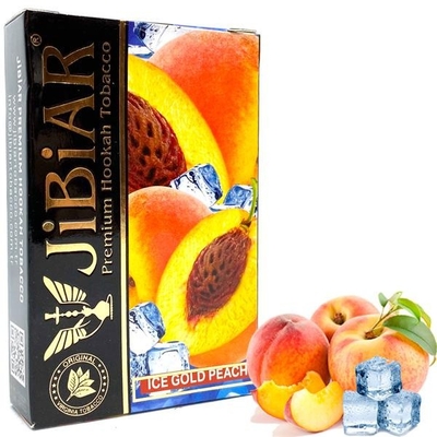 Табак для кальяна JiBiAR 50g (Ice Gold Peach) Лед Золотой Персик