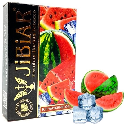 Табак для кальяну JiBiAR 50g (Ice Watermelon) Лед Арбуз