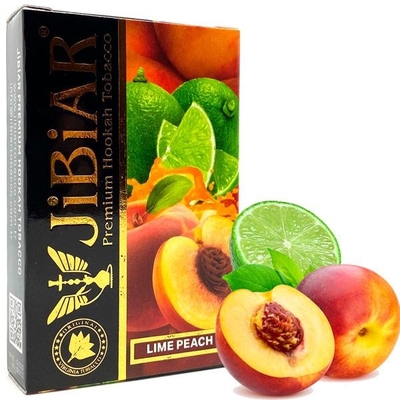 Табак для кальяну JiBiAR 50g (Lime Peach) Лайм Персик