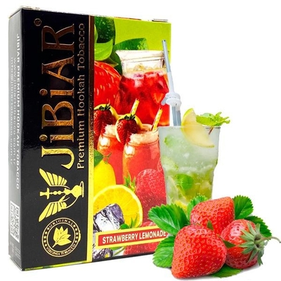 Табак для кальяну JiBiAR 50g (Strawberry Lemonade) Клубничный Лимонад