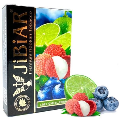 JiBiAR 50g (Lime Lychee Blueberry) Лайм Личи Черника