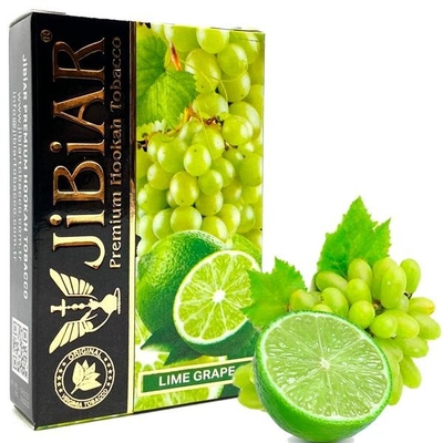 Табак для кальяну JiBiAR 50g (Lime Grape) Лайм Виноград