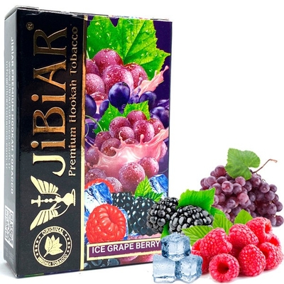 Табак для кальяну JiBiAR 50g (Ice Grape Berry) Лед Виноград Ягоды