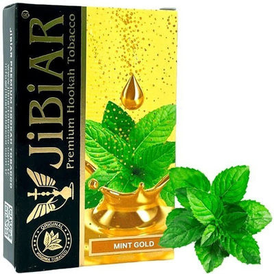 Табак для кальяну JiBiAR 50g (Mint Gold) Мята Золото
