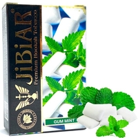 JiBiAR 50g (Gum Mint) Мятная Жвачка