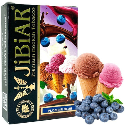 JiBiAR 50g (Plombir Blue) Синий Пломбир